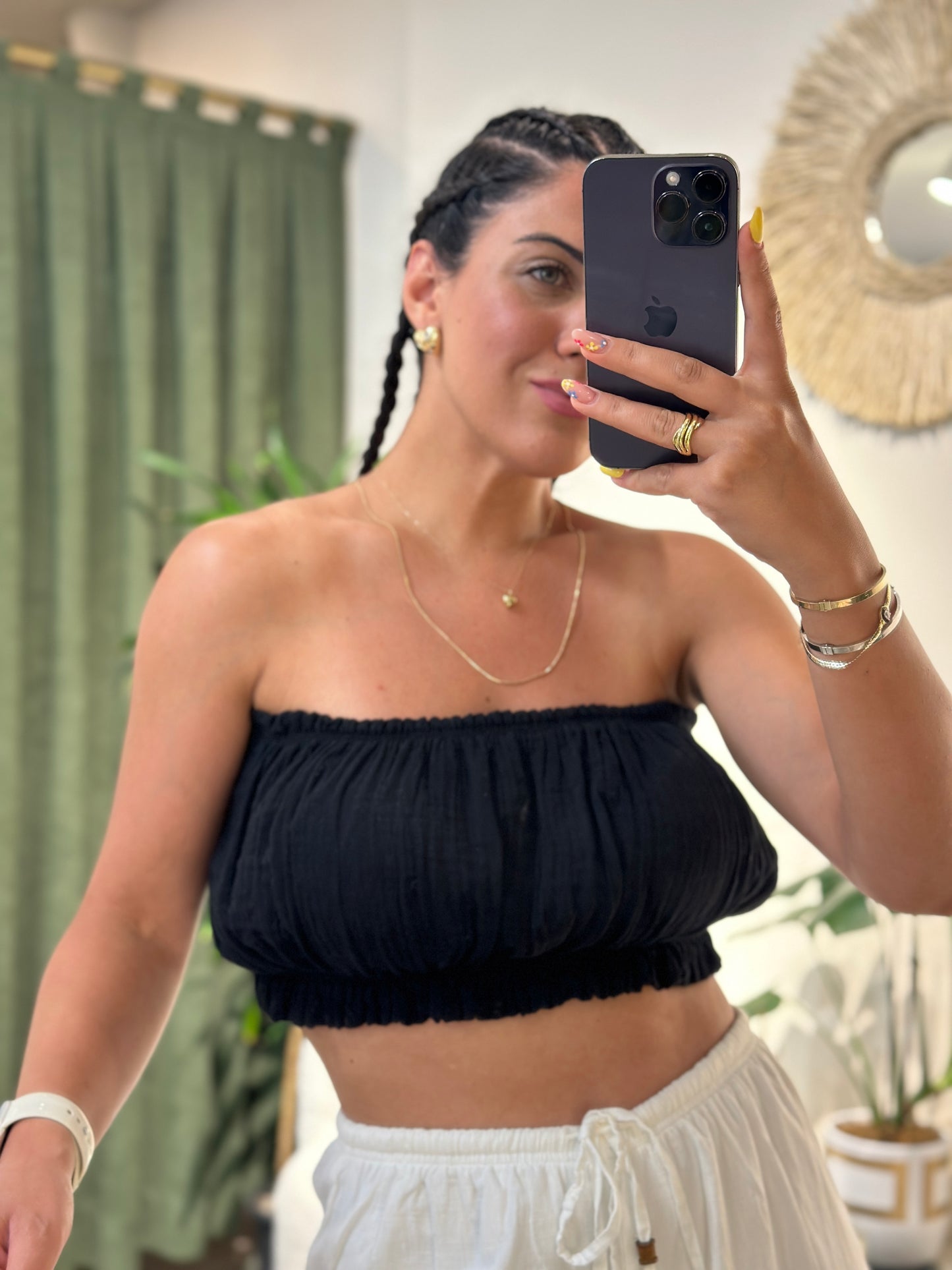 Crop Straplez