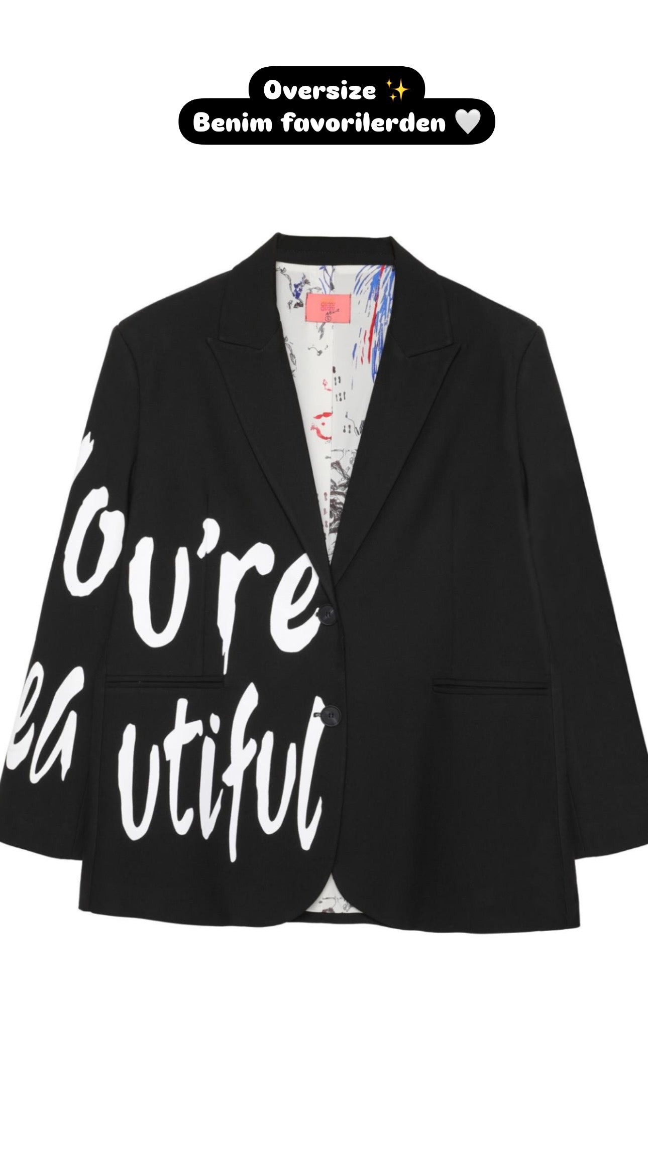 Tasarım blazer ceket