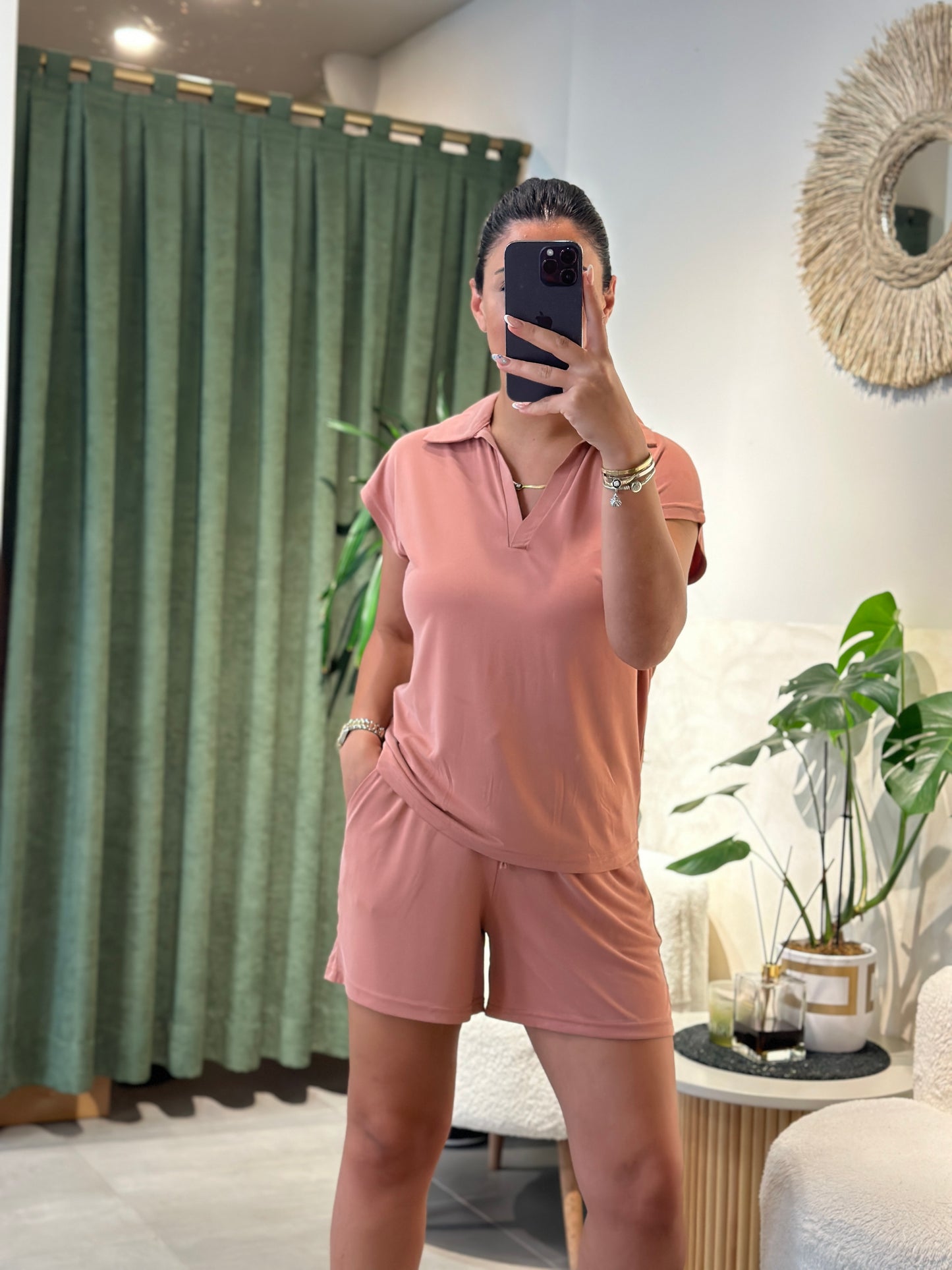 Oysho Kumaş Polo Yaka Takım