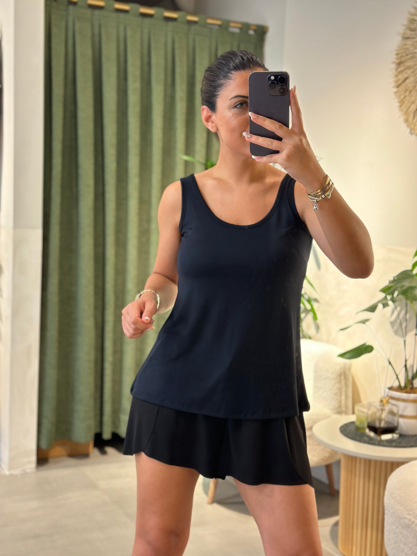 Füme Marka Model Kalın Askılı Atlet