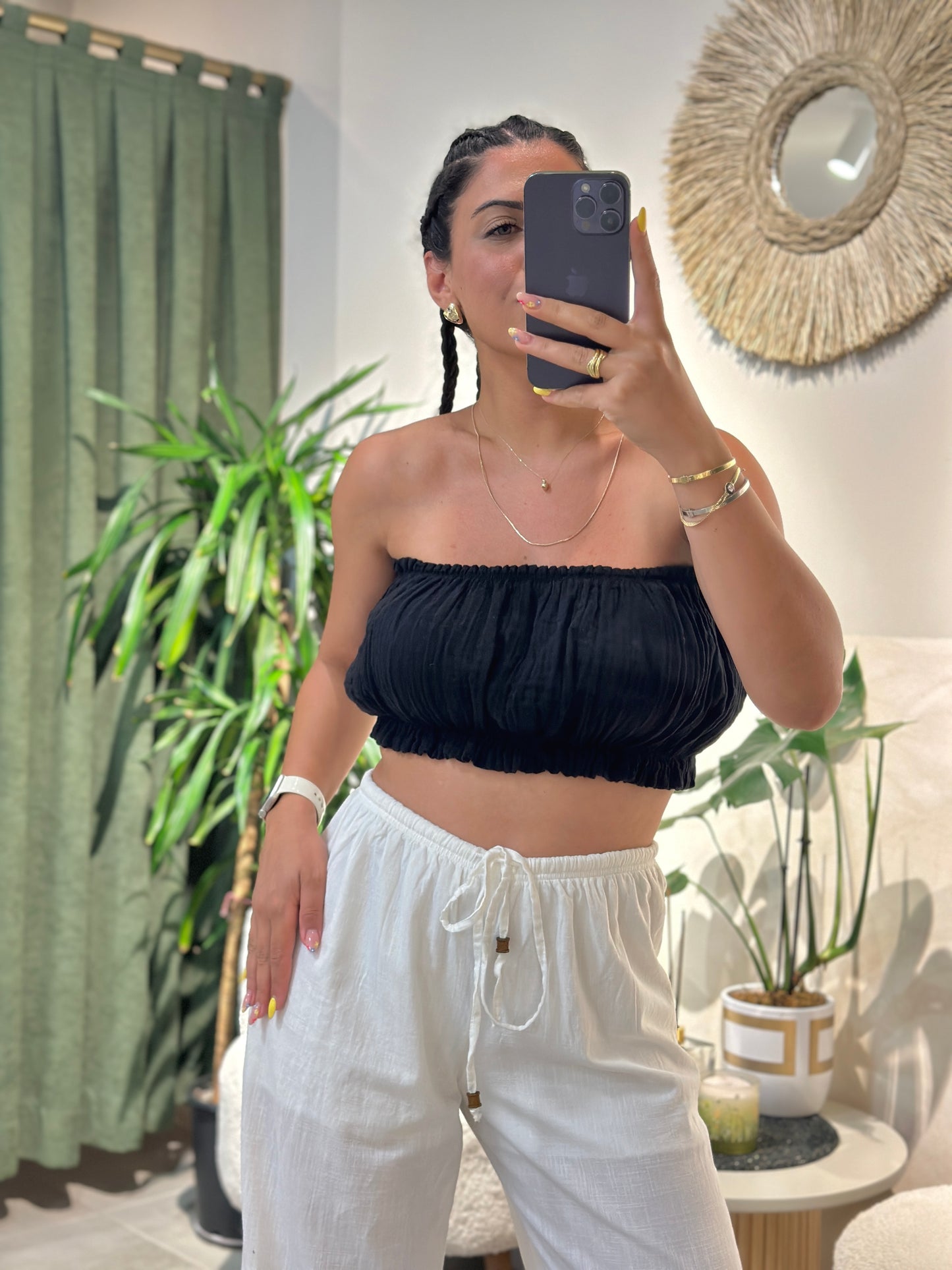 Crop Straplez